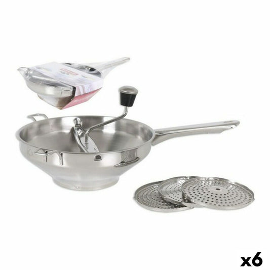 Pasapurés Privilege Quttin Acero Inoxidable Acero (6 Unidades) | Gadgets de diseño para cocina moderna | vajilla