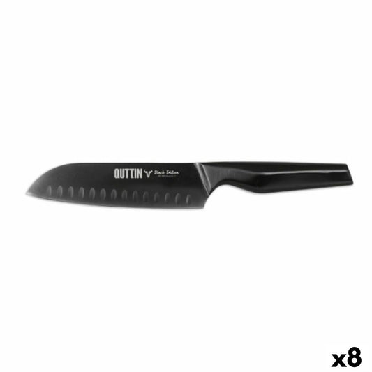 Cuchillo Santoku Quttin Black Edition | Gadgets de diseño para cocina moderna | vajilla
